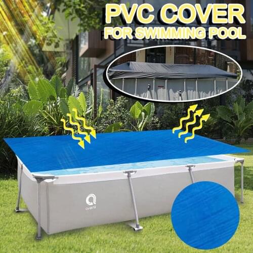 Large Size Swimming Pool Rectangle Ground Cloth Lip Cover Dustproof Floor Cloth Mat Covers For Outdoor Villa Garden Pool basen