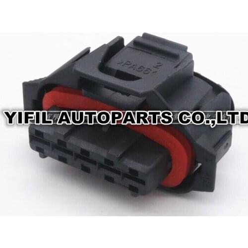 10pcs/lot 5 Pin/Way Female Waterproof Automotive Connector MAF 1928403738 BSK Oxygen Sensor Plug For Bosch 3.5mm