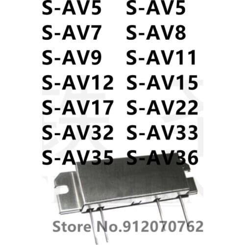1PCS S-AV5 S-AV5 S-AV7 S-AV8 S-AV9 S-AV11 S-AV12 S-AV15 S-AV17 S-AV22 S-AV32 S-AV33 S-AV35 S-AV36 High frequency tube