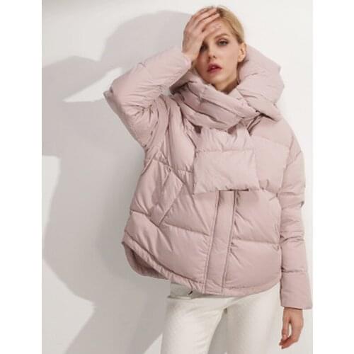 Soft fox Newest thick womens down jacket woman winter short coat solid parka filler White duck down ladies duck down jacket