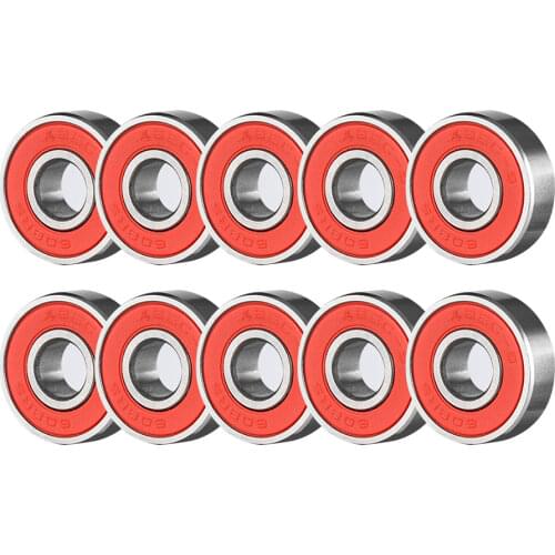 10PCS 8x22x7mm ABEC-9 608 2RS Roller Skate Wheel Bearing Anti-rust Skateboard Wheel Bearing