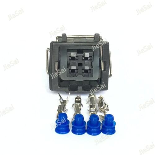 4 Pin 444524-1 357 919 754 Waterproof Automotive Connector Automotive Air Conditioning Pressure Switch Plug For VW Audi