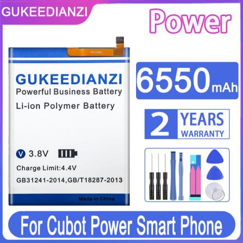GUKEEDIANZI CUBOT POWER Phone Batteries