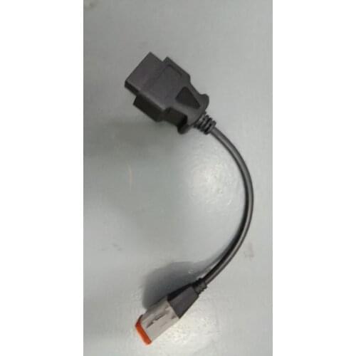 OBD 12pin to 16pin Cable for Komatsu For Cummins adapter