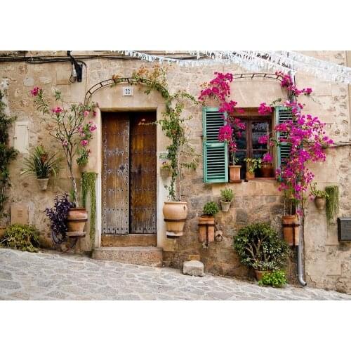 Beautiful outdoor cabin, nostalgic style, model photo, newborn photo background photo background