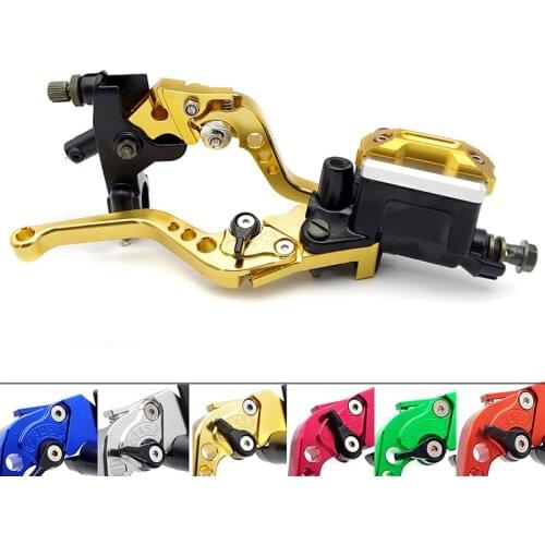 Motorcycle Brake Lever Pump Pit Dirt Bike Hydraulic Clutch For kawasaki z750 zx9r er6n kxf 250 zx6r 2006 zzr 400 z250sl kle 500