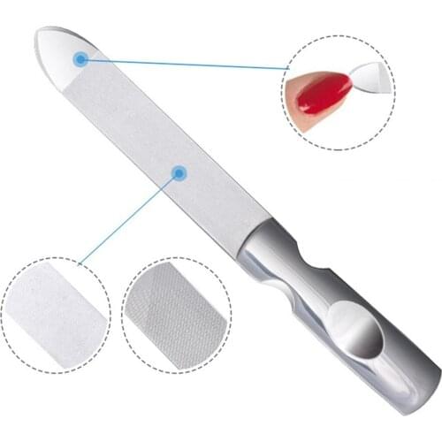 Stainless Steel Nail File Set Polishing Tools Nail Art And Pedicure Professional Nail Care Easy To Use