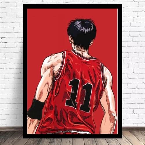 Wall Art Canvas Print Inoue Hikoo Slam Dunk SLAM DUNK Posters Paintings Picture Home Decor Living Room Modern Artwork Modular