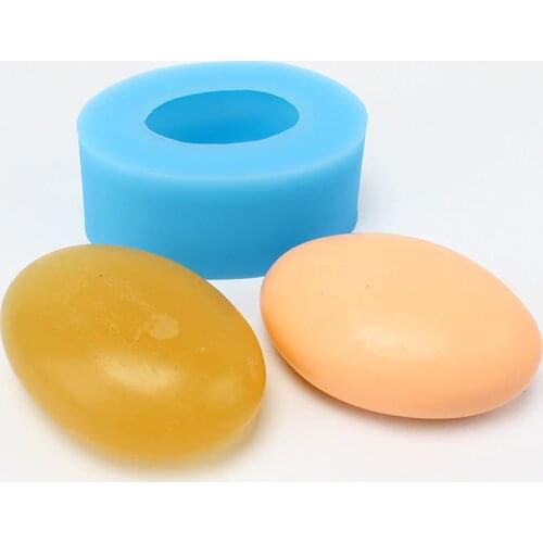 New Soap Mold Natural Handmade Cobblestone Bomb Shaped Silicone Mould Home Decorative Tool