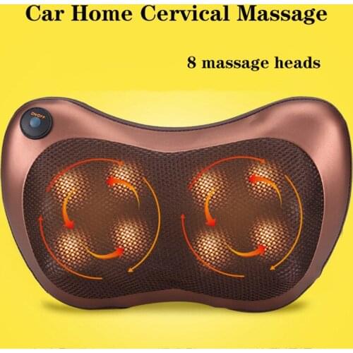 Neck Massager for Neck Massage Pillow Electric Body Massager Head Back Massager for waist Foot Arm Heating Vibrator Car Home Use