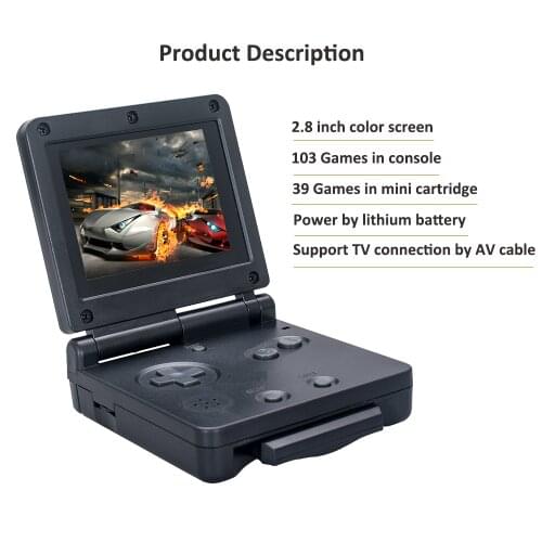 Game X Mini Handheld Game Players With 142 Retro Classic Games 2.8 Inch Video Gaming Console 8 Bit Portable Game Station For Kid