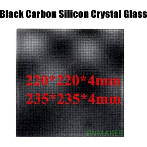 220x220mm 235x235mm Ultrabase Heated Bed Self-adhesive Build Surface Glass plate for Wanhao TEVO Creality Ender-3 /3S 3D Printer