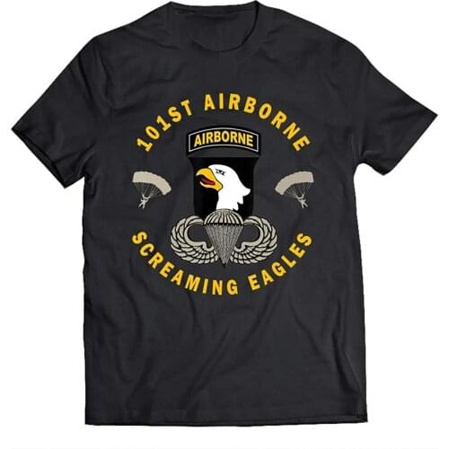 101St Airborne Paratrooper Us Army Veteran Vintage T Shirt for Men Women Unisex