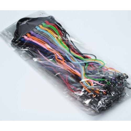 12pcs/lot NEW Adjustable Neck Cord Strap String Landyard Holder For Eyeglass Glasses Sunglasses multicolor Color