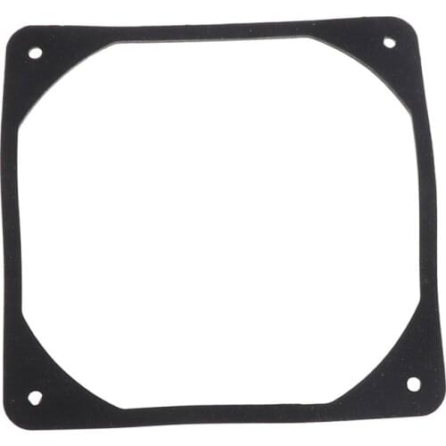 120mm PC Case Fan Anti vibration Gasket Silicone Shock Proof Absorption Pad MA