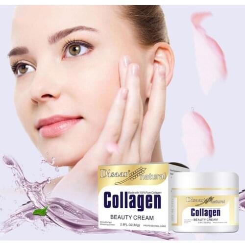 2021 Fashion Collagen Power Lifting Cream 80g Face Cream Skin Care Whitening Moisturizing Anti-aging Anti Wrinkle Cream