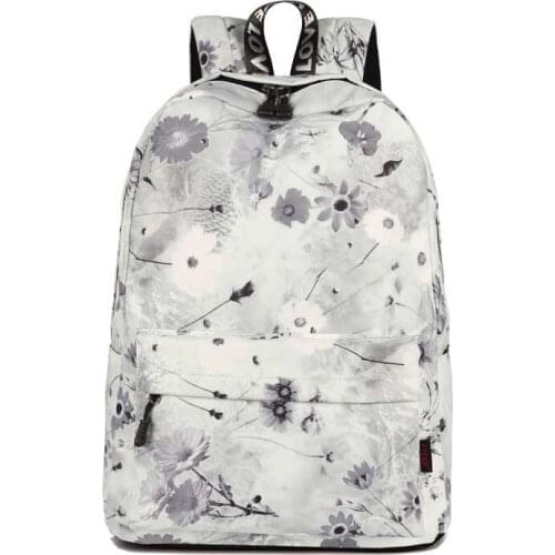 3PCS / LOT Korean Style Backpack for Girls Printing Woman Back Pack Student Bagpack Notebook Backpack Rucksack sac a dos