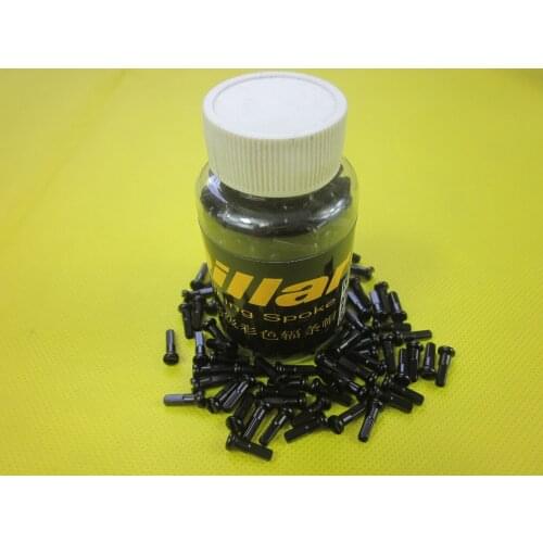 0.95g/pc Pillar PB14 12mm 14mm 16mm MTB AM DH FR XC Bicycle Brass Round Hexagon Nipples FG 2.3 - 14G Black Silver Bike Parts