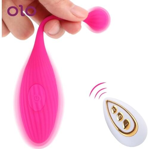 OLO Wireless Remote Vibrator Egg Sex Toys for Women 10 Speeds Vaginal Tighten Exercise Anal Clitoris Stimulation G Spot Massager
