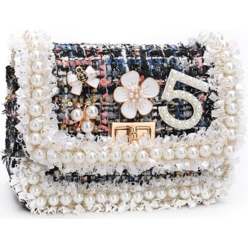 Korean Style Kids Purses and Handbags Mini Crossbody Cute Little Girl Small Coin Pouch Baby Party Clutch Purse Bag