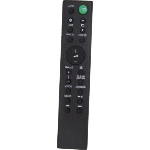 Remote Control For Sony RMT-AH103U HT-CT80 HT-CT80BT SA-CT80 2.1 Channel Soundbar Home Speaker System
