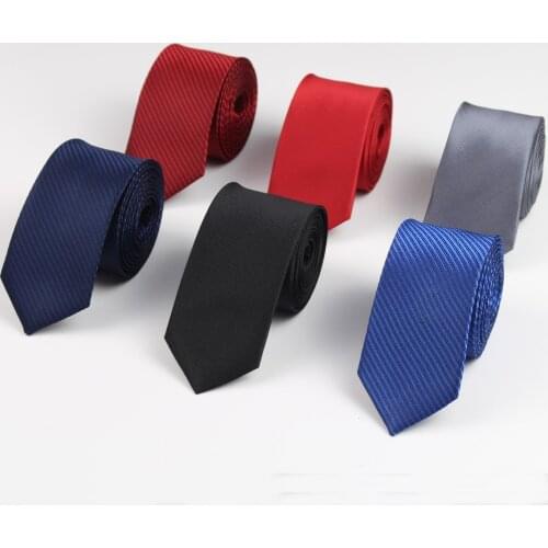 5cm Mens Business Tie Formal Striped Jacquard Wedding Necktie Narrow Classic Corbata Neckwear Gravata