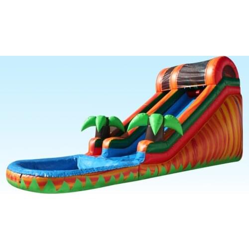 China Guangzhou) manufacturers selling inflatable slides, inflatable castles, Inflatable pool slide CB-30