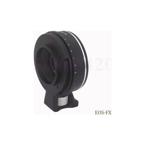 Adjustable Aperture Mount Adapter Ring Suit For Canon EF Mount Lens To Fujifilm X-Pro1 E1 Pro Adapter + with Tripod Stand