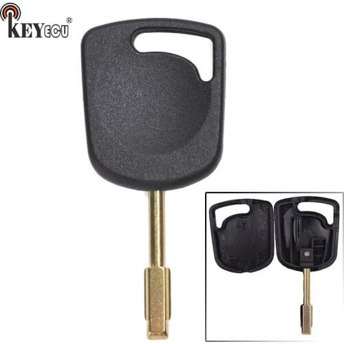 KEYECU for Ford Fusion Fiesta Focus Ka Fiesta Tourneo Territory Escort Mondeo Remote Key Shell Case Blank Fob FO21 Blade
