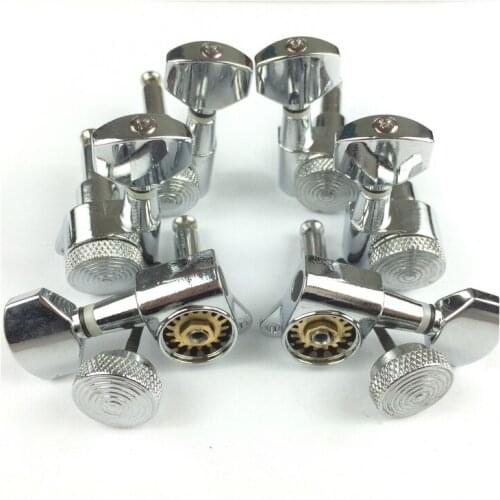 Silver arm string guitar tuners headstock electric guitar strings