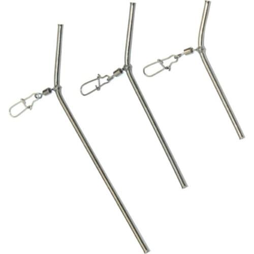 5 Pcs/Set Small Balance Connector Fish Tackle copper tube balance Brass Tube Anti Tangle Booms Sea Fishing Accessory 5/7/9CM