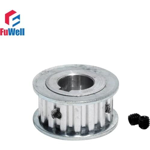 XL-16T Timing Pulley with Keyway 11mm Belt Width 16Teeth Timing Belt Pulleys 8/10/12/14/15mm Bore XL Transmission Gear Pulley