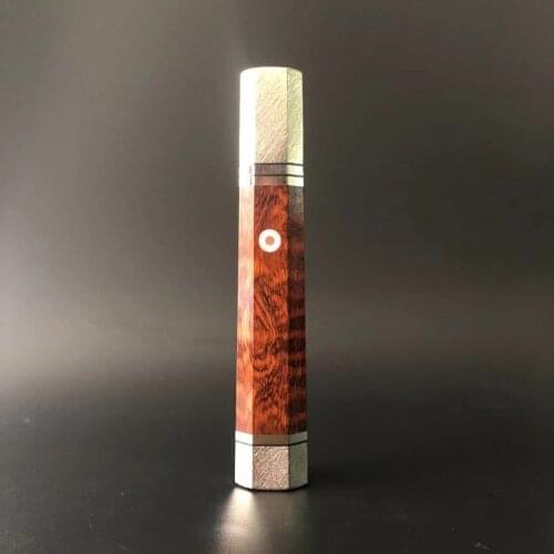 Japanese Octagonal Snakewood Handle With Nickel Silver Bolster DIY Chef Knife Kitchen Knives Gyuto Yanagiba Deba