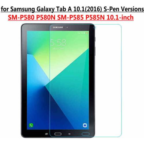 Tempered Glass For Samsung Galaxy Tab A 10.1 2016 with S Pen P580 P585 Screen Protector Tablet Protective Film for SM-P580 P585