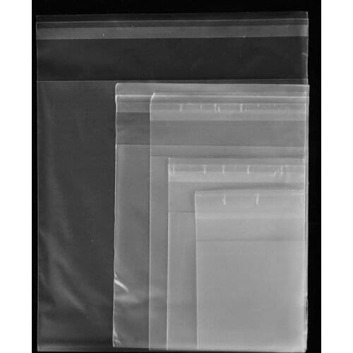 100pcs/Pack Self Adhesive Seal Cookie Bags Transparent Matte Candy Package Wedding Snack Decoration Pastry Tool