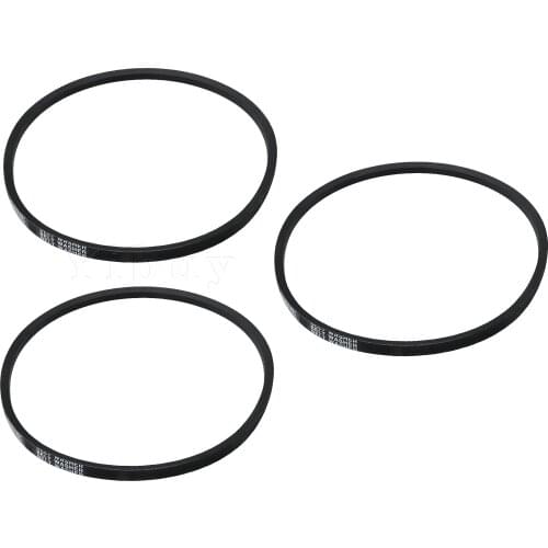3x Rubber Washing Machine Belt Replacement for 40053602 40053607 12x8mm