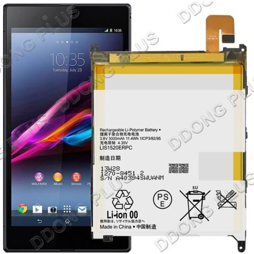 LIS1520ERPC Battery For Sony Xperia Z Ultra C6833 Battery Replacement Repair Part