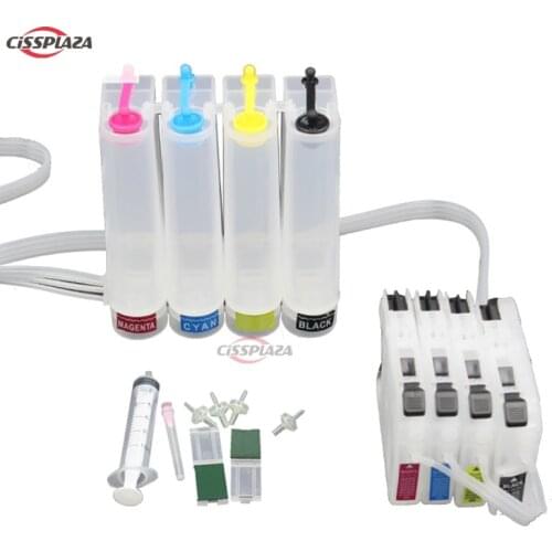 CISSPLAZA Cis ink system ciss for Brother LC121 LC123 LC223 LC203 LC563 J132W J152W J172W J552DW J752DW MFC-J245/J470DW/J475DW