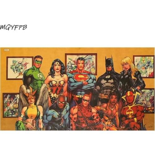 Movie Kraft Anime Paper Poster Decoration Picture Wall Sticker Household Goods Gift Picture 71x38.5cm