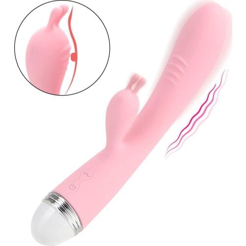 Dildo Vibrator Rabbit Vibrators G-spot Massager Vagina Clitoris Stimulator 10 Speeds Sex Toys For Women Female Masturbator