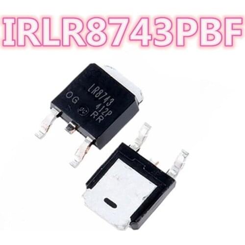 Good quality IRLR8743PBF IRLR8743 LR8743 MOSFET TO-252 field effect tube Free shipping