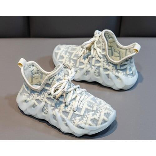 2021 кроссовки детские Summer New Sports Sneakers For Children Mesh Woven Breathable Casual Boys And Girls Shoes