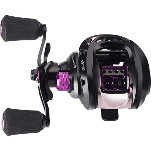 Lightweight 149g Micro-object Baitcast Reels 6+1BB 6.5:1 5KG Polymer Body Metal Spool Handle EVA Grip 13-speed Magnetic Braking