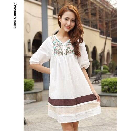 Summer 2020 New 10 Colors Cotton Maternity Dresses Blouses Shirts Clothing Pregnant Dress Top Clothes For Pregnant Women Fashion