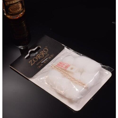 1/3/5pcs Copper Wire Wicks Oil Absorbent Cotton Pad Kit Replacement For ZP Zorro & Most Petrol Kerosene Lighters Repair Parts