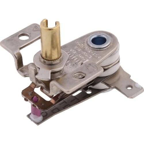 2021 New AC 250V 16A Adjustable 90 Celsius Temperature Switch Bimetallic Heating Thermostat KDT-200 High Quality