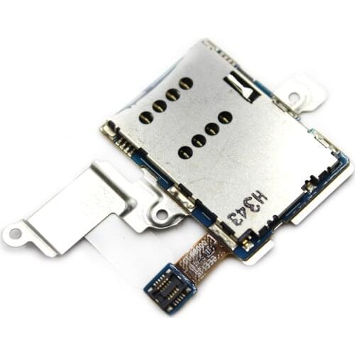 Original For Samsung Galaxy Note N8000 SIM Card Slot Tray Holder Reader Flex Cable Repair Part