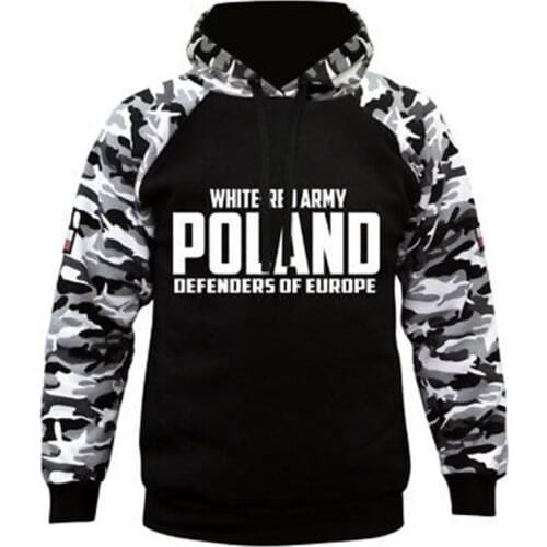 Poland 3D Hoodies Women/Men Fashion Long Sleeve Hooded Sweatshirt Hot Sale Casual Clothes plus size Customization for Customers