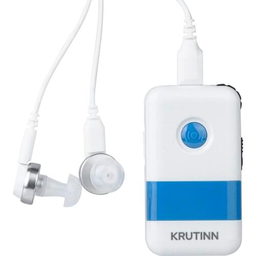 HAKRUTINN HA-11 Portable Pocket Hearing Amplifier with Rechargeable Battery, Digital Chip, One Button Easy Switch, Clear Sound f