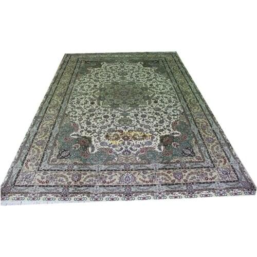 Woven carpet Silk Persian Oriental woven Living Room Pattern